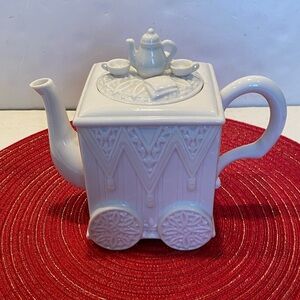 Vintage Lenox Butler’s Pantry White Teapot